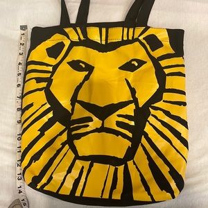 The Lion King Broadway Musical tote bag